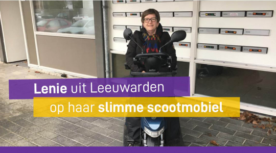 de slimme scootmobiel van lenie