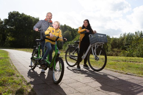 Aangepaste fiets voor kinderen