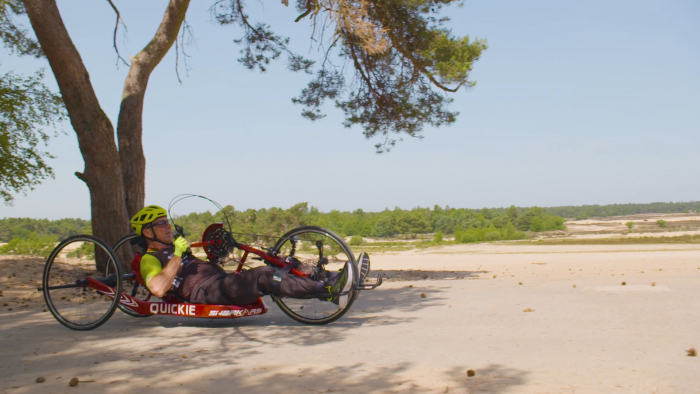 Bas van Loosdrecht handbike